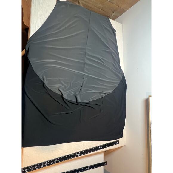 SUN KIM‎ Colorblock Maxi Sleeveless Dress Womans Size Medium Cocktail Dress - Picture 3 of 8